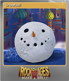 Series 1 - Card 4 of 8 - Snowball