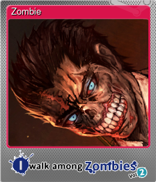 Series 1 - Card 5 of 5 - Zombie