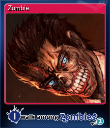 Series 1 - Card 5 of 5 - Zombie
