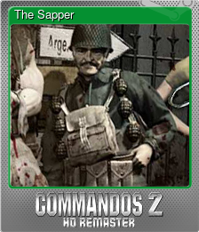 Series 1 - Card 4 of 6 - The Sapper