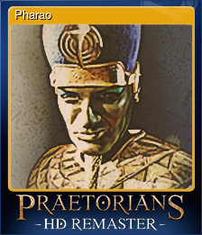 Series 1 - Card 1 of 5 - Pharao