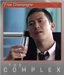 Series 1 - Card 6 of 10 - Free Champagne