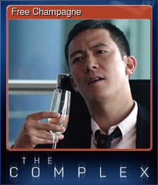 Series 1 - Card 6 of 10 - Free Champagne