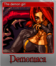 Series 1 - Card 1 of 8 - The demon girl