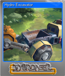 Series 1 - Card 2 of 8 - Hydro Excavator