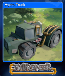 Series 1 - Card 8 of 8 - Hydro Truck