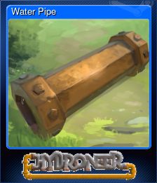 Series 1 - Card 5 of 8 - Water Pipe