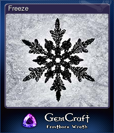 Series 1 - Card 3 of 5 - Freeze