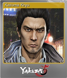 Series 1 - Card 1 of 5 - Kazuma Kiryu