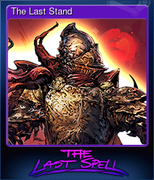 Series 1 - Card 1 of 6 - The Last Stand