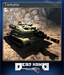 Series 1 - Card 7 of 8 - Tankette