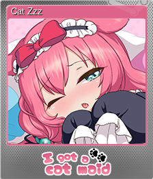 Series 1 - Card 1 of 5 - Cat Zzz