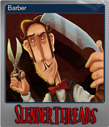 Series 1 - Card 2 of 8 - Barber