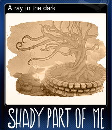 Series 1 - Card 3 of 6 - A ray in the dark
