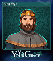 Series 1 - Card 2 of 9 - King Eryk