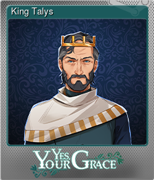 Series 1 - Card 9 of 9 - King Talys