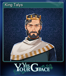 Series 1 - Card 9 of 9 - King Talys