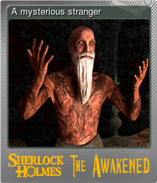 Series 1 - Card 1 of 5 - A mysterious stranger