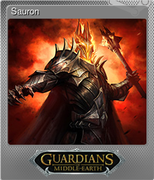 Series 1 - Card 6 of 6 - Sauron