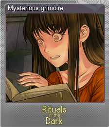 Series 1 - Card 1 of 5 - Mysterious grimoire