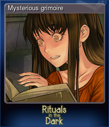 Series 1 - Card 1 of 5 - Mysterious grimoire