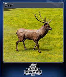 Series 1 - Card 1 of 5 - Deer