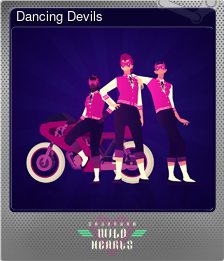 Series 1 - Card 2 of 6 - Dancing Devils