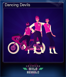 Series 1 - Card 2 of 6 - Dancing Devils