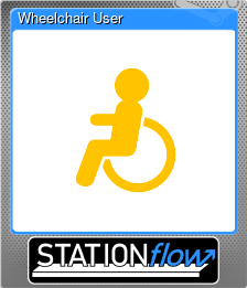 Series 1 - Card 3 of 7 - Wheelchair User