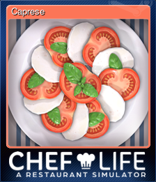 Series 1 - Card 1 of 5 - Caprese