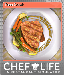 Series 1 - Card 3 of 5 - Tuna Steak
