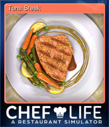 Series 1 - Card 3 of 5 - Tuna Steak