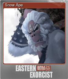 Series 1 - Card 14 of 15 - Snow Ape