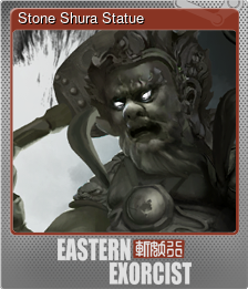 Series 1 - Card 10 of 15 - Stone Shura Statue