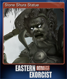 Series 1 - Card 10 of 15 - Stone Shura Statue