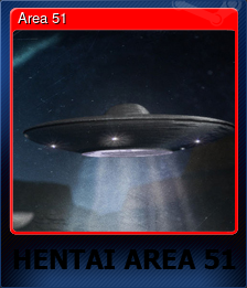 Series 1 - Card 3 of 6 - Area 51