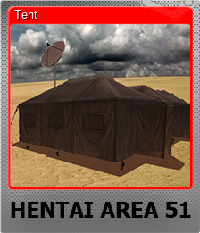 Series 1 - Card 2 of 6 - Tent