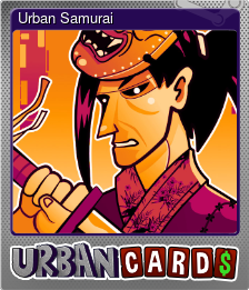 Series 1 - Card 4 of 8 - Urban Samurai