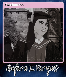 Series 1 - Card 1 of 6 - Graduation