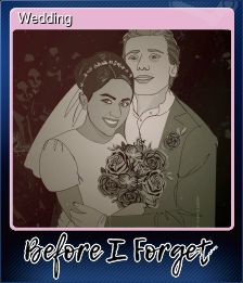 Series 1 - Card 3 of 6 - Wedding