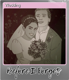 Series 1 - Card 3 of 6 - Wedding