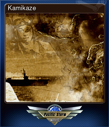 Series 1 - Card 2 of 6 - Kamikaze