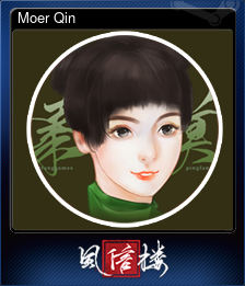 Series 1 - Card 8 of 12 - Moer Qin