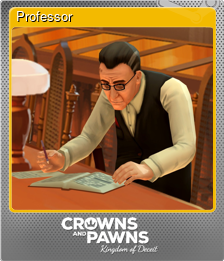 Series 1 - Card 2 of 6 - Professor