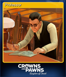 Series 1 - Card 2 of 6 - Professor