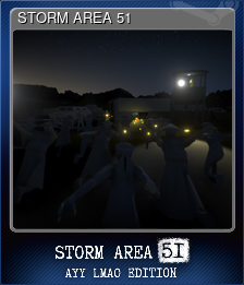 Series 1 - Card 3 of 5 - STORM AREA 51