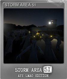 Series 1 - Card 3 of 5 - STORM AREA 51