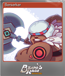 Series 1 - Card 4 of 8 - Berserker