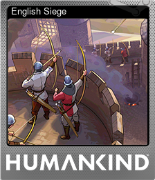 Series 1 - Card 6 of 9 - English Siege