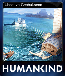 Series 1 - Card 8 of 9 - Uboat vs Geobukseon